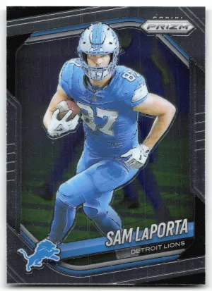 Sam LaPorta 2025 Panini Prizm Detroit Lions