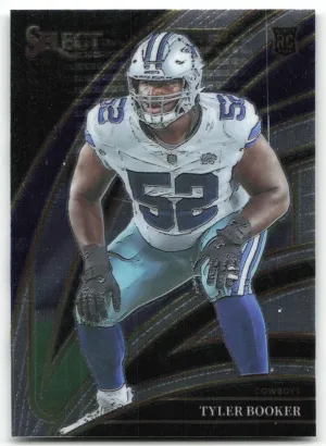 Tyler Booker Rookie 2025 Panini Select Dallas Cowboys
