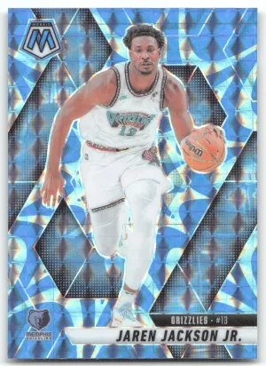 Jaren Jackson Jr. 2024-25 Panini Mosaic Reactive Blue Mosaic Memphis Grizzlies