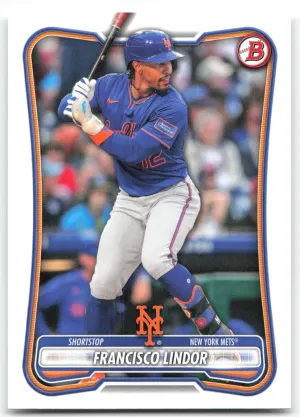 Francisco Lindor 2026 Bowman New York Mets