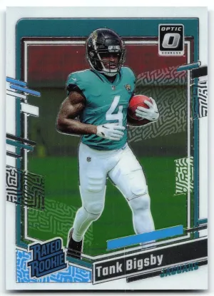 Tank Bigsby Rookie 2023 Donruss Optic Jacksonville Jaguars