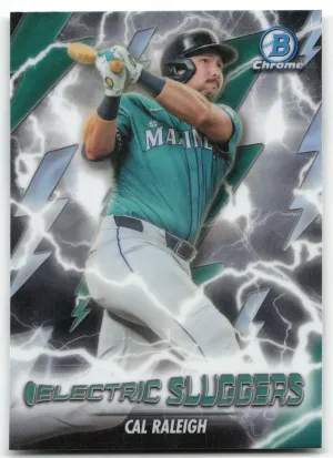 Cal Raleigh 2026 Bowman Electric Sluggers Seattle Mariners