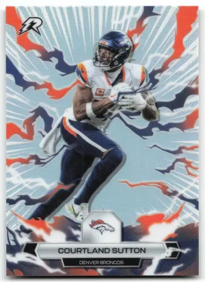 Courtland Sutton 2025 Topps Resurgence Refractor Denver Broncos