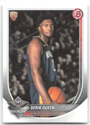 Derik Queen RC 2025-26 Bowman Pelicans