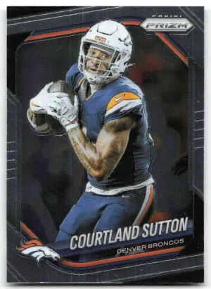 Courtland Sutton 2025 Panini Prizm Denver Broncos