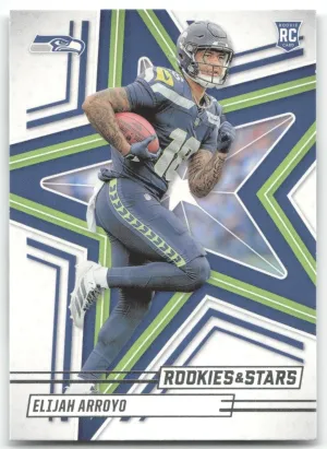 Elijah Arroyo Rookie 2025 Panini Rookies & Stars Seattle Seahawks