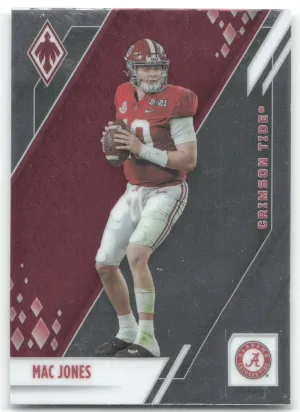 Mac Jones 2022 Panini Chronicles Draft Picks Phoenix Alabama Crimson Tide