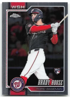 Brady House Rookie 2026 Topps Chrome Washington Nationals
