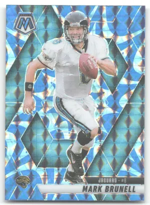 Mark Brunell 2025 Panini Mosaic Mosaic Reactive Blue Jaguars