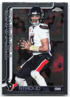 CJ Stroud 2025 Topps Chrome Houston Texans