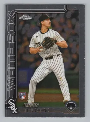 Drew Thorpe RC 2025 Topps Chrome White Sox