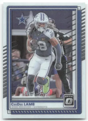 CeeDee Lamb 2025 Donruss Optic Dallas Cowboys