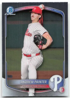 Andrew Painter 2025 Bowman Chrome Prospects Philadelphia Phillies