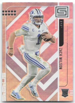 Zach Wilson 2021 Panini Chronicles Draft Picks BYU Cougars