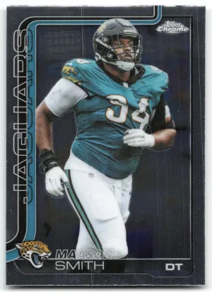 Maason Smith 2025 Topps Chrome Jacksonville Jaguars