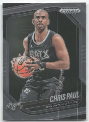 Chris Paul 2024-25 Panini Prizm Black San Antonio Spurs
