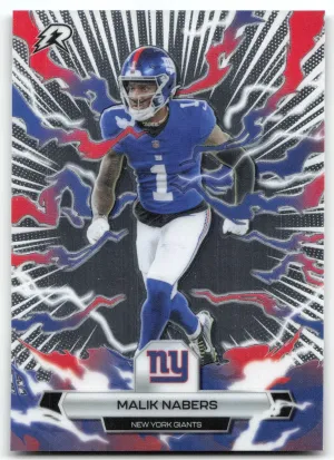 Malik Nabers 2025 Topps Resurgence Giants