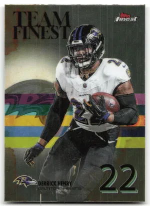 Derrick Henry 2025 Finest Team Finest Baltimore Ravens