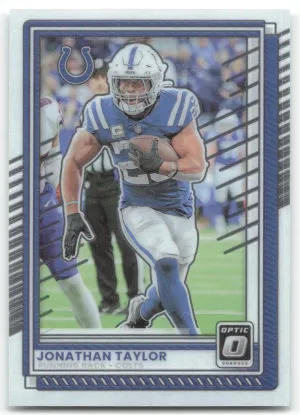 Jonathan Taylor 2025 Donruss Optic Indianapolis Colts
