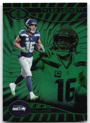 Tyler Lockett 2024 Panini Illusions Emerald Trophy Collection Seahawks