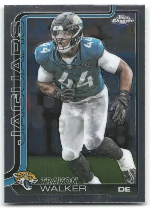 Travon Walker 2025 Topps Chrome Jacksonville Jaguars