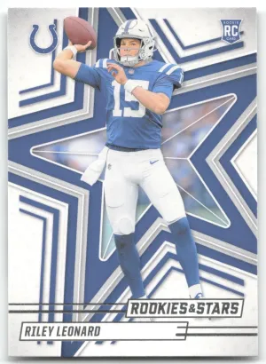 Riley Leonard Rookie 2025 Panini Rookies & Stars Indianapolis Colts