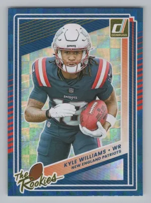 Kyle Williams 2025 Donruss The Rookies Patriots