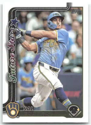Sal Frelick 2025 Topps Milwaukee Brewers