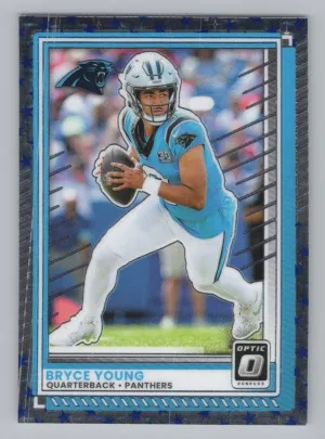Bryce Young 2025 Donruss Optic Stars Panthers