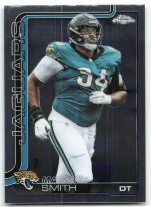 Maason Smith 2025 Topps Chrome Jacksonville Jaguars
