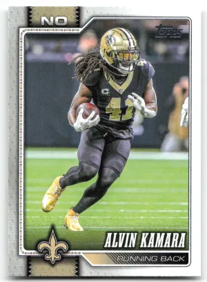 Alvin Kamara 2026 Topps Flagship New Orleans Saints