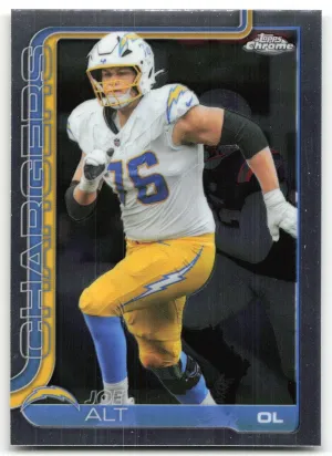 Joe Alt 2025 Topps Chrome Los Angeles Chargers