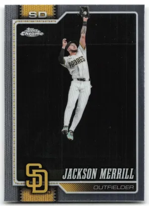 Jackson Merrill 2026 Topps Chrome San Diego Padres