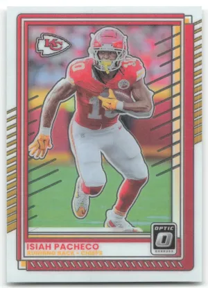 Isiah Pacheco 2025 Donruss Optic Kansas City Chiefs