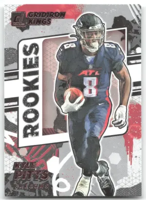 Kyle Pitts 2021 Donruss Rookie Gridiron Kings Atlanta Falcons
