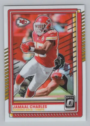 Jamaal Charles 2025 Donruss Optic Kansas City Chiefs
