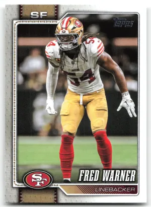 Fred Warner 2026 Topps Flagship San Francisco 49ers