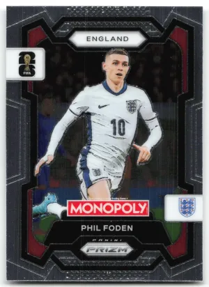 Phil Foden 2026 Panini Prizm Monopoly FIFA World Cup England