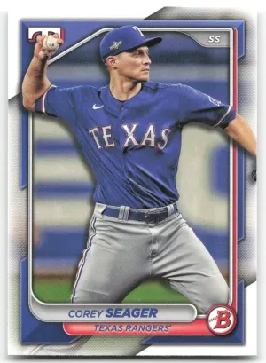 Corey Seager 2024 Bowman Texas Rangers