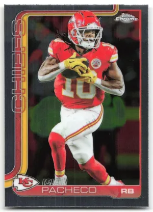 Isiah Pacheco 2025 Topps Chrome Kansas City Chiefs