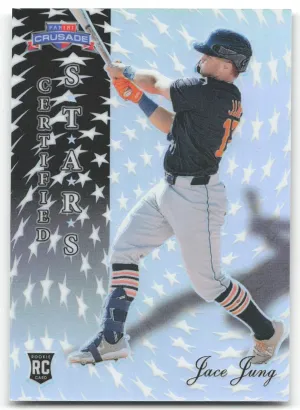 Jace Jung 2025 Panini Crusade Certified Stars Detroit Tigers