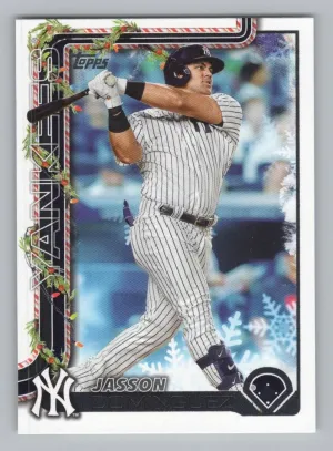 Jasson Domínguez 2025 Topps Holiday Yankees