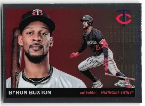 Byron Buxton 2025 Topps Chrome Platinum Minnesota Twins