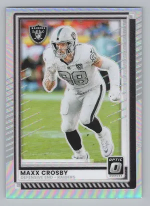 Maxx Crosby 2025 Donruss Optic Holo Raiders