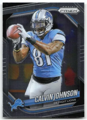 Calvin Johnson 2025 Panini Prizm Detroit Lions