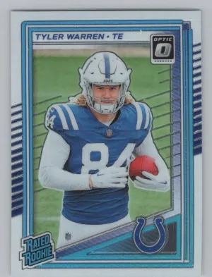 Tyler Warren RC 2025 Donruss Optic Indianapolis Colts