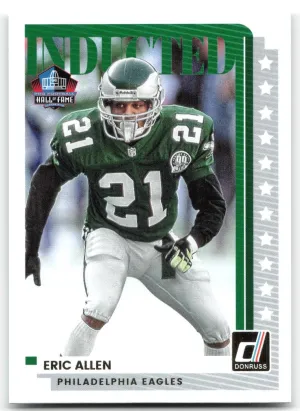 Eric Allen 2025 Donruss Inducted Philadelphia Eagles
