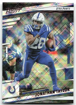 Jonathan Taylor 2022 Panini Prestige Xtra Points Diamond Indianapolis Colts