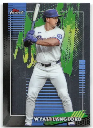 Wyatt Langford 2026 Finest Texas Rangers