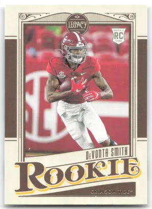 DeVonta Smith Rookie 2021 Panini Legacy Alabama Crimson Tide